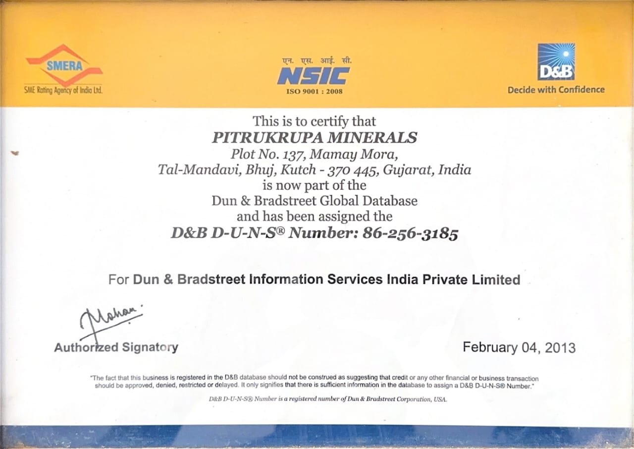 Company Certification