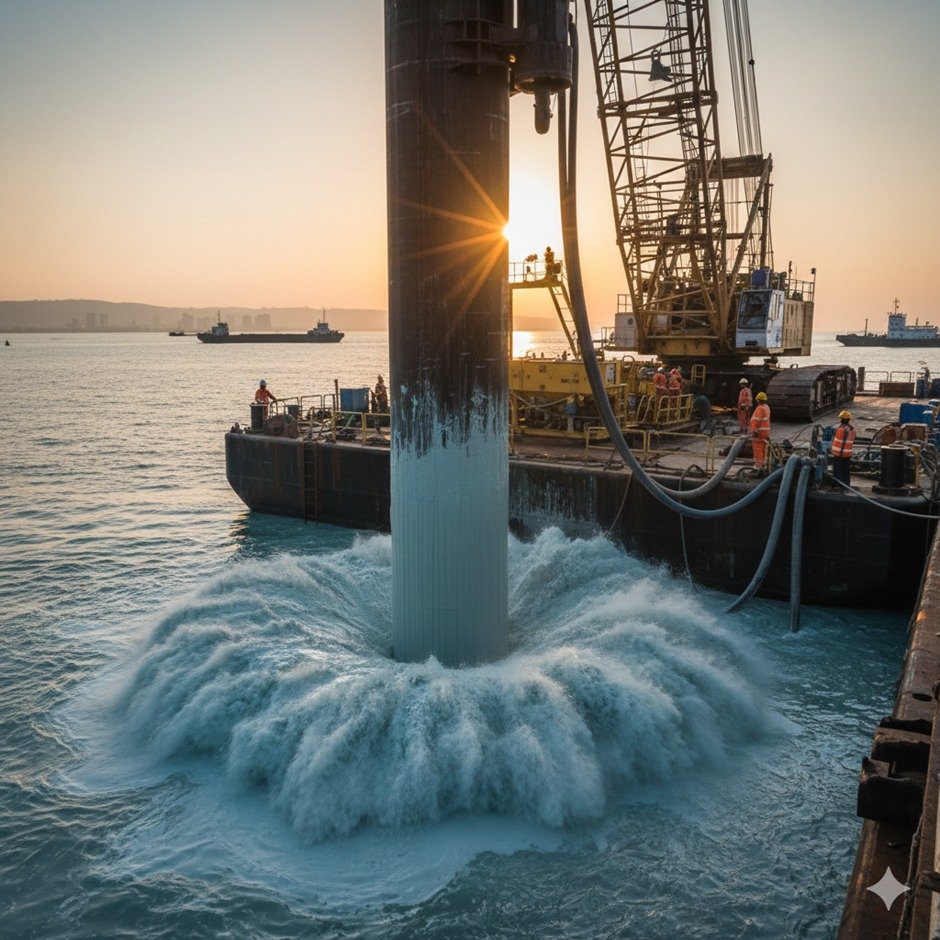 fuller earth for marine piling